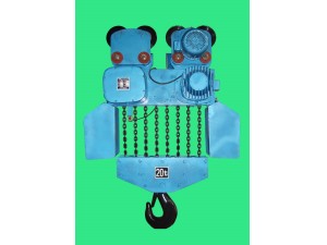 国内起重量最大，自带超载保护环链电动葫芦